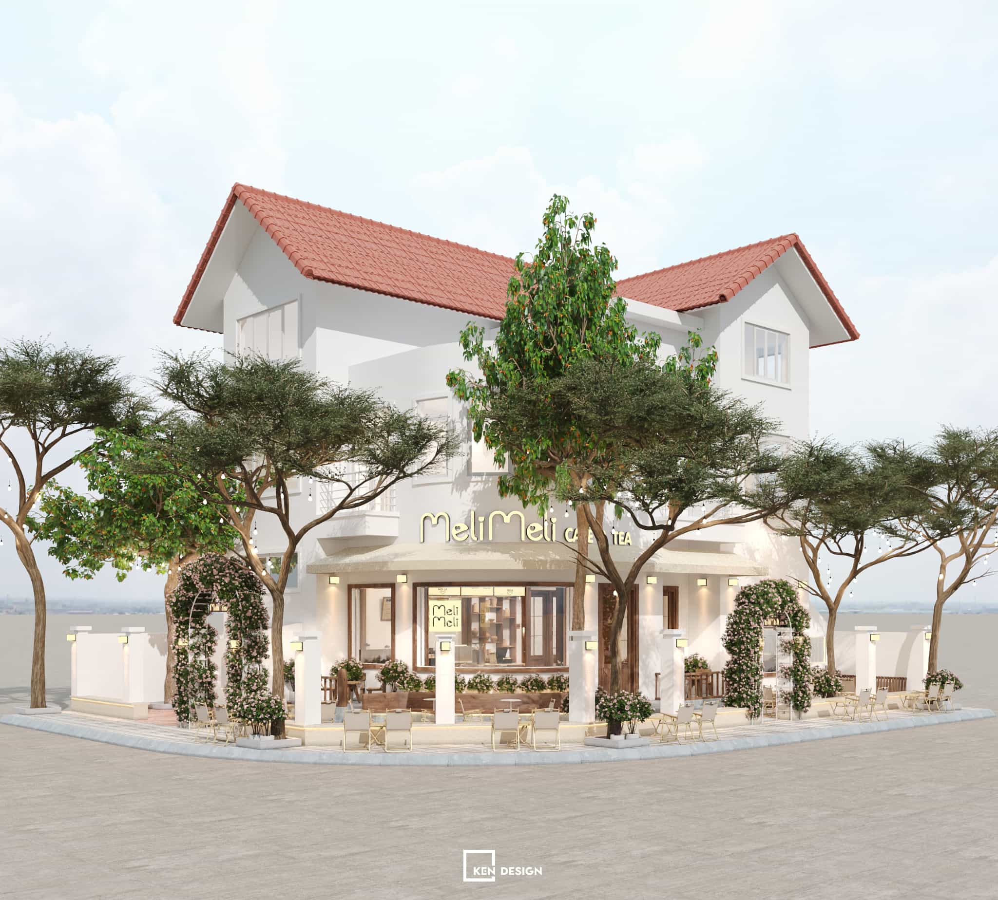 Dự án thiết kế quán cafe MeliMeli